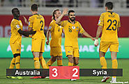 Australia vs Syria: 3-2