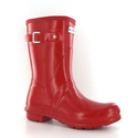 Hunter Original Gloss Short Red Womens Boots Size 11 US