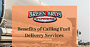Benefits of Calling Fuel Delivery Services