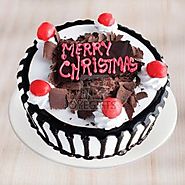 Christmas Black Forest Cake