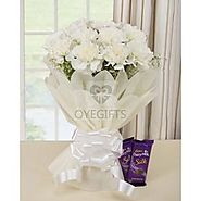 Buy Silks And Whites Online - OyeGifts.com