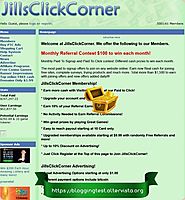 Comprobantes de pago de JillsClickCorner una página veterana y fiable que sigue pagando normalmente.