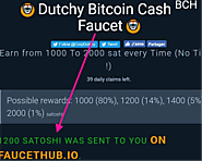 Testeando - Como ganar 48.000 satoshis diarios con Dutchy Bitcoin Cash.