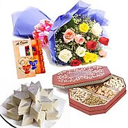 Send Fabulous Diwali Combo Online Same Day Delivery - OyeGifts.com