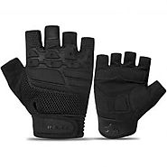 INBIKE Unisex Half Finger Cycling Gloves with Palm Pad