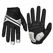 INBIKE Light Touch Screen Full Finger Cycling Gloves with Pad