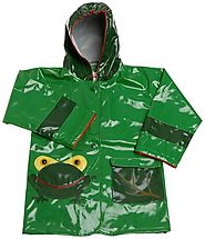 Kidorable Green Frog Raincoat