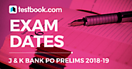 JK Bank Exam Dates 2019 for PO and Banking Associates Postponed - New Dates Here! - Testbook Blog