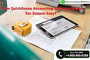 How QuickBooks Accounting Software Makes Tax Season Easier?