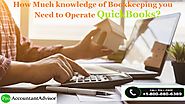 How Much knowledge of Bookkeeping you Need to Operate QuickBooks?