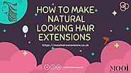 Pin on Natural Looking Hair Extensions