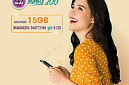 Đăng ký gói Mimax200 của Viettel ưu đãi 15GB giá cước 200.000đ/tháng - Dịch vụ 4G Viettel
