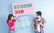 Đăng ký gói ECOD50 của Viettel ưu đãi 3GB Data giá cước 50.000đ - Dịch vụ 4G Viettel