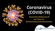 Coronavirus/COVID-19 Guidance from Ashton Avenue Dental Practice Team
