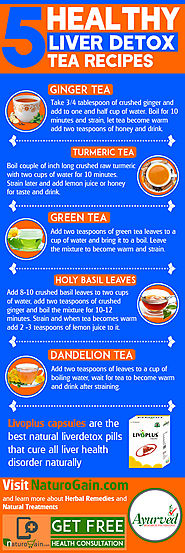 5 Healthy Liver Detox Tea Recipes