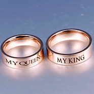 King And Queen Stainless Steel Ring – Basmajor