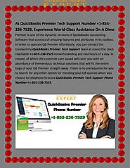 At QuickBooks Premier Tech Support Number +1-855-236-7529