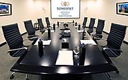 Meeting room with multimedia facility at Somerset Greenways Chennai
