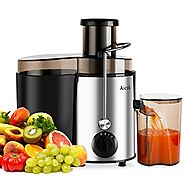 Aicok Juicer Juice Extractor High Speed for Fruit and Vegetables Dual Speed Setting Centrifugal Fruit Machine Powerfu...