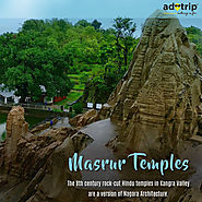 Don’t Miss To Visit the Masroor Temples, a Rock - Cut Temple in Nagara Style