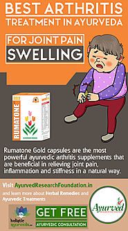 Ayurvedic Arthritis Supplements, Herbal Rumatone Gold Capsules in India