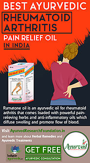 Best Ayurvedic Rheumatoid Arthritis Pain Relief Oil in India
