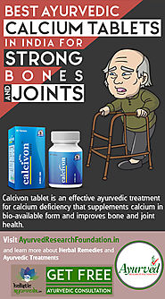 Best Ayurvedic Calcium Tablets in India for Strong Bones and Joints