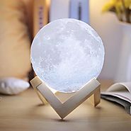 ENCHANTING MOON NIGHT LAMP (FULL MOON) - Caisare