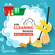For professional cleaning services Book... - Brightvision Solutions | Facebook