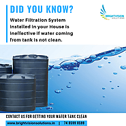 Did you Know? Water Filtration system... - Brightvision Solutions | Facebook