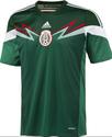 2014 World Cup Mexico Home Soccer Jersey