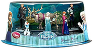 Disney Frozen Exclusive 6-Piece PVC Figure Play Set [Anna, Elsa, Hans, Kristoff, Sven & Olaf]