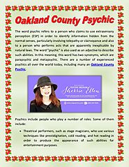 Oakland county psychic