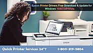 How to Download (1-800-319-5804) Epson Printer Drivers for Windows 10