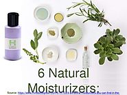 List of 6 homemade natural moisturizers with use & benefits