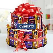 Send Two Storied Chocolate Treat Same Day Delivery - OyeGifts