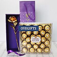 Buy A Golden Surprise Online - OyeGifts.com