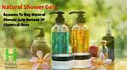 Use Natural Shower Gel instead of Chemical Ones