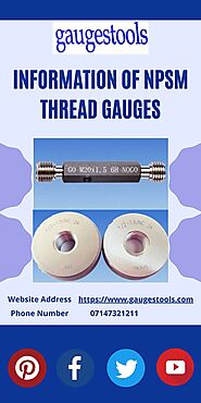 Information Of NPSM thread gauges | NPSM thread gauge is Ame… | Flickr