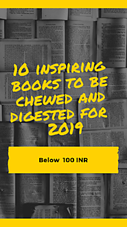 10 Books to start your new year 2019 (below 100 INR) - Save and Travel