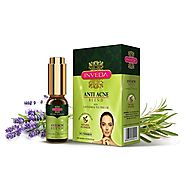Inveda's Anti-Acne Blend With Goodnees Of Lavender & Tea Tree Oil