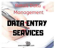 Retail Data Management and Data Entry Manufacturing