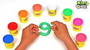 Learn to Count 1 to 10 Numbers with Play Doh for Kids - KidsOne