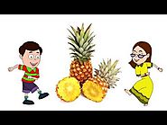 Pineapple Animated Rhyme For Children || KidsOne