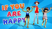 If You Are Happy and You Know It || 3D Animation English Rhymes For Children || KidsOne