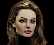 1/3 bjd doll head Angelina Jolie custom-made top quality realistic spi – TheGreatBazar.Best Of Shopping Online