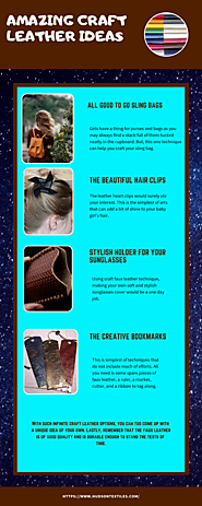 Craft Leather Ideas - Hudson Textiles
