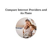 Compare internet providers and its plans