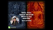 Rahu Ketu Transit 2019 - 2020 Effects and Predictions in Hindi BY Dr. J.N. Pandey