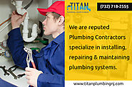 Hire a plumbing contractor service